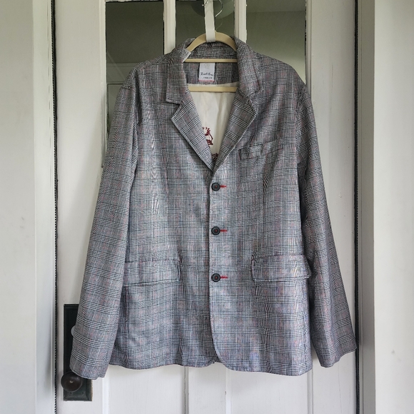 Maxwell Spence London Plaid Sport Coat - Picture 1 of 10